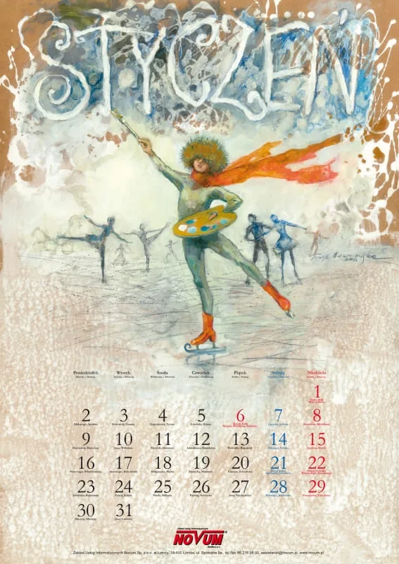 Kalendarz NOVUM 2012