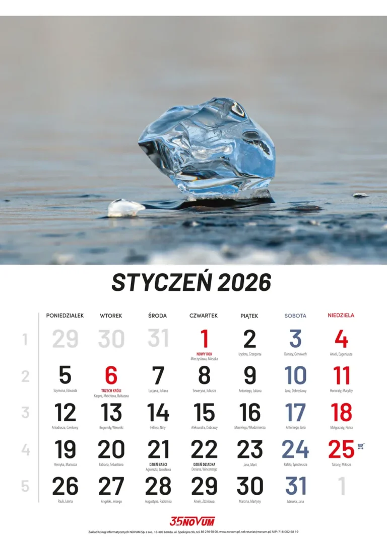 Kalendarz NOVUM 2026